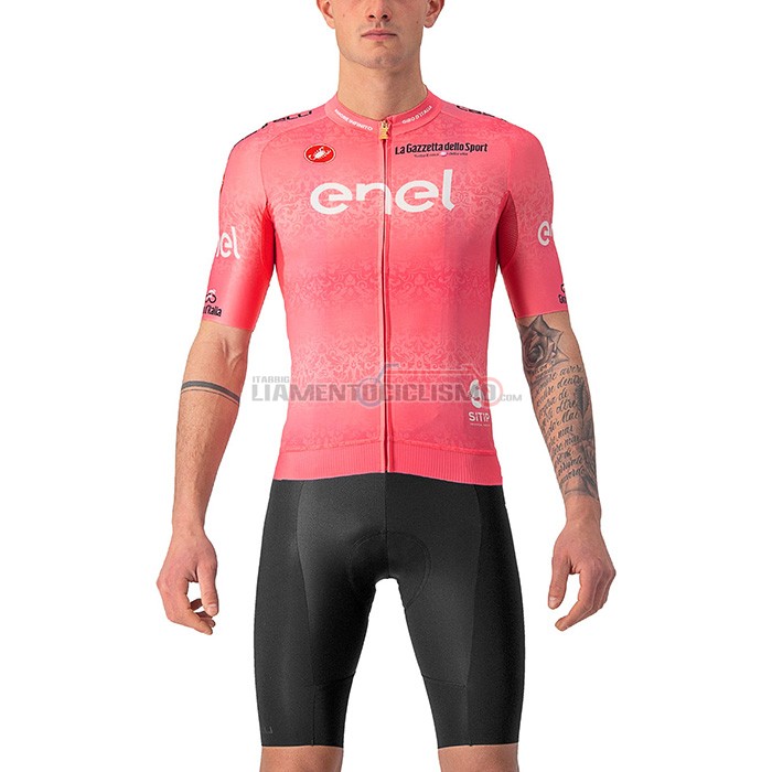 Abbigliamento Ciclismo Giro d'Italia Manica Corta 2022 Rosa